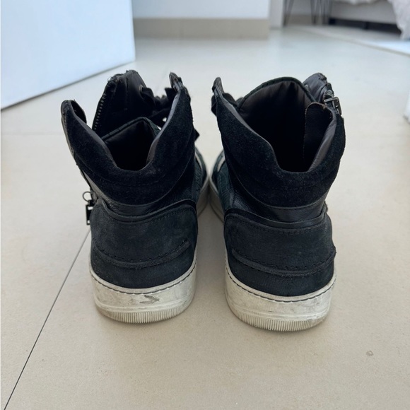 Lanvin Multi-Color Leather High Tops in good condition - Picture 9 of 9